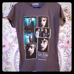 Hot Topic Harry Potter and the Deahtly Hollows Tee